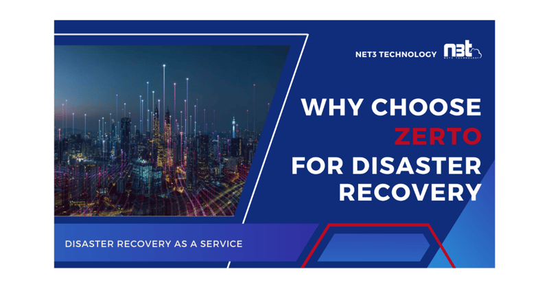 Zerto for Disaster Recovery