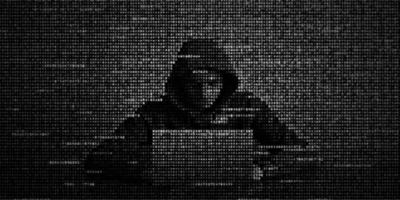 Hacker at a Computer Image